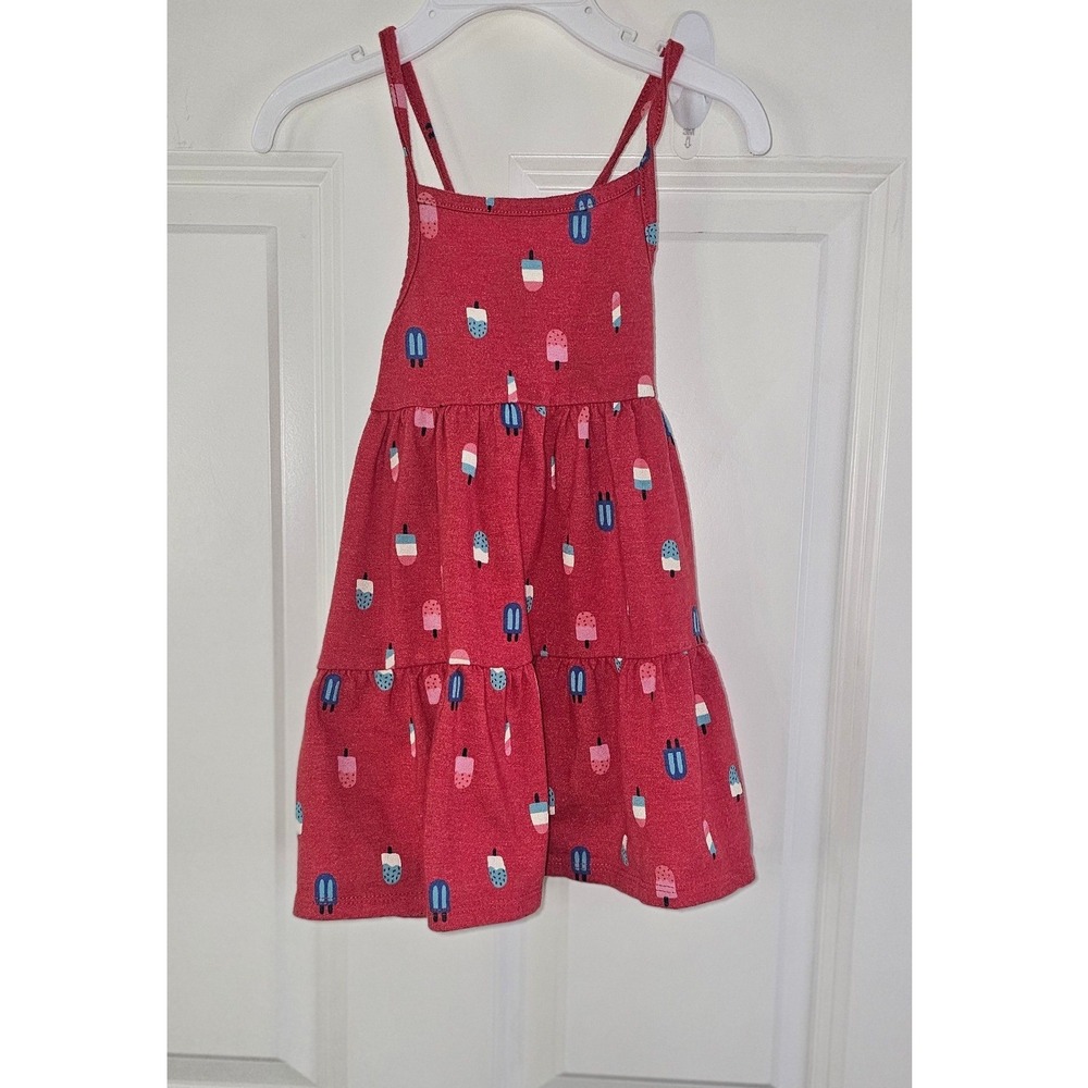 Cat & Jack Popsicle Dress 2T & Be Magical Mermaid Swimsuit 4 Bundle Kids Girls